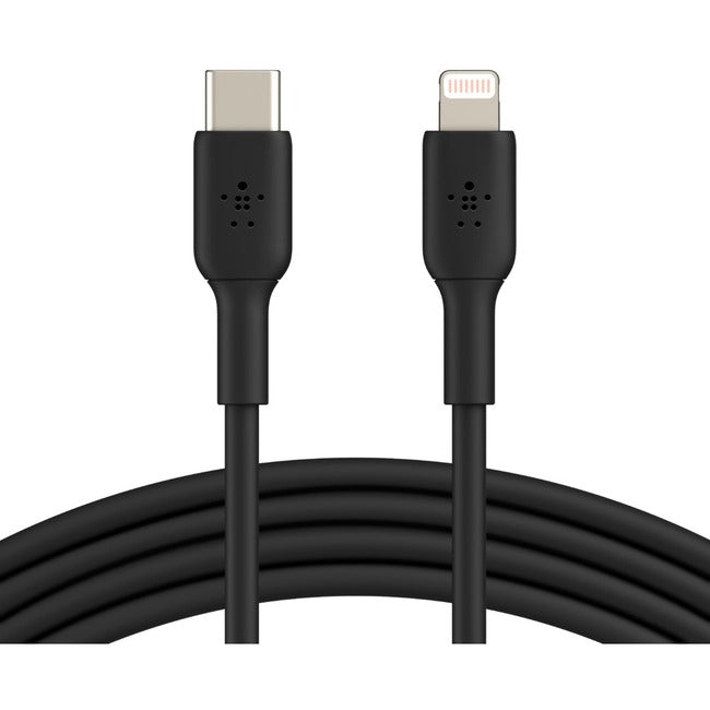 Belkin BOOST CHARGE 1 m Lightning/USB-C Data Transfer Cable Black for iPhone, iPad Belkin BOOST CHARGE 1 m Lightning/USB-C Data Transfer Cable Black for iPhone, iPad